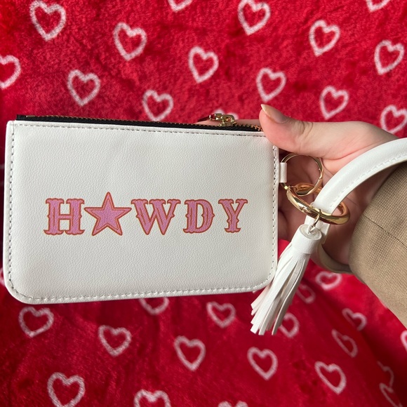 HOWDY Wristlet Keychain (nwot) - Picture 3 of 3